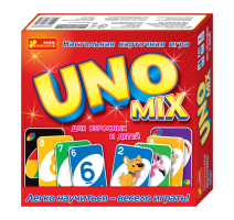Настольная карточная игра Уно Микс