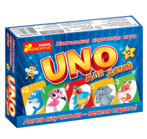 Настольная карточная игра Уно для детей