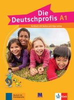 Die Deutschprofis A1 Kursbuch mit Audios und Clips online Підручник .Курс для вивчення німецької мови для дітей