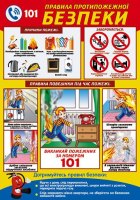 Плакат- П-231 Правила протипожежної безпеки 480х676