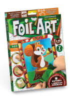 Набір креатівної творчості "Foil Art", Danko Toys, Far-01-06 Білочка
