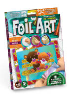 Набір креатівної творчості "Foil Art", Danko Toys, Far-01-08 Ведмедики