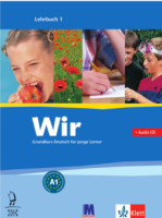 WIR  1 Підручник з Аудіо-СD Курс для вивчення німецької мови для підлітків