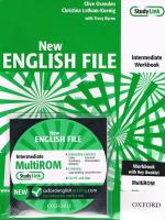 New English File Intermediate Workbook + Answer Booklet +Multi-ROM