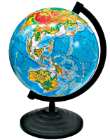 Глобус фізичий  світу 220 мм.