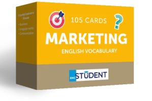 Карточки для вивчення  АНГЛІЙСЬКИХ СЛІВ MARKETING  English vocabulary 105 cards