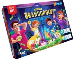 Настільна гра Danko Toys Brandopoly Premium (G-BrP-01-01U) Інноваційна економічна гра