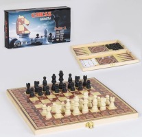 CHESS Шахматы 3-In-1 Chess/Checkers/Backgammon