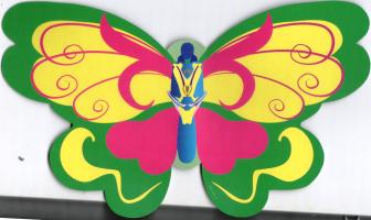 Елемент настінний Єн-532 Метелик