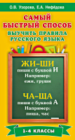 Самый быстрый способ Выучить правила русского языка. 1-4 классы