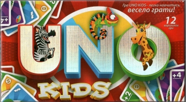 UNO  kids  Гра для всієї родини.Легко навчитись,весело грати!