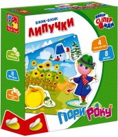 Вжик-вжик Липучки "Порі року" Vladi Toys VT1302-23