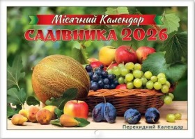 Календар горизонтальний арт. KD26G-05U  2026 рік