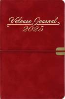 Щоденник датований Buromax Velour на 2026 рік А6 Червоний BM.2512-05