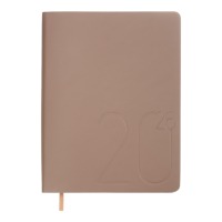 Щоденник датований 2026 Buromax Morandi Darkзі штучної шкіри, А5, 336, Какао, BM.21157-40