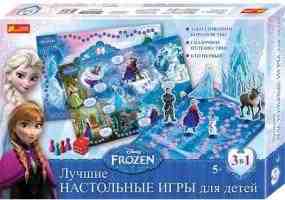 Лучшие настольные игры для детей Frozen