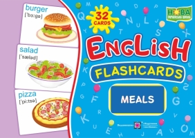 Англійська мова. Флешкартки. Їжа.English Flashcards. Meals 32 cards