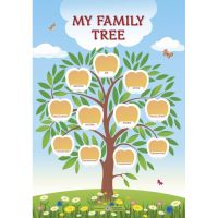 Плакат My family tree Дерево мого роду
