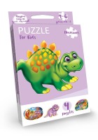 Пазлы для малышей Pazzle for kids динозавр