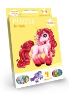 Пазлы для малышей Puzzle for kids пони