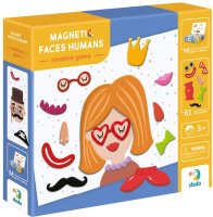 Magnetic Faces Humans Creative game