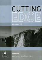 New Cutting Edge Advanced Workbook+key