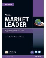 Market Leader 3rd Edition Advaced Course book+DVD