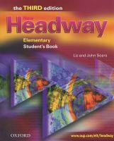 New Headway the therd edition Elementary Students' book