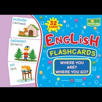 Де ти? Куди рухаєшся? Набір карток  англійською мовою Where you are? Where you go? English  Flashcards