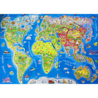 Дитяча Карта Світу А2