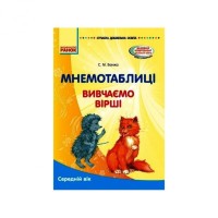 Сучасна дошкільна освіта  Мнемотаблиці  Вивчаємо  вірші  Середній вік