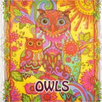Розмальовка-антістрес OWLS Птахи 48 арк. 96 карт. 25х25см.