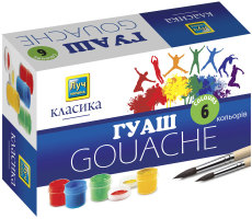 Гуаш Класика 6 кольорів