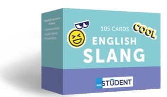 Карточки для изучения  АНГЛІЙСЬКИХ СЛІВ   English Slang  105 cards
