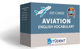 Карточки для изучения  АНГЛІЙСЬКИХ СЛІВ AVIATION  English vocabulary 105 cards