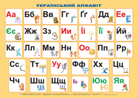 Плакат Український алфавіт
