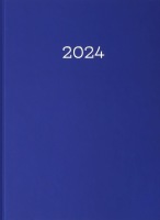 Щоденник датований A5, 2024, Monochrome, синій, BM.2160-02