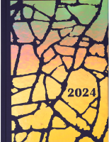Щоденник датований А5, 2024 Fancy,фіолетовий, BM.2186-07