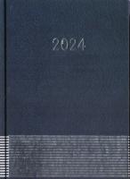 Щоденник датований A5, 2024, ParalleL, синій, BM.2107-02