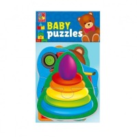 Малюк зможе  BABY puzzle Viadi Toys Іграшки м'які пазли VT1106-94