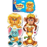 BABY puzzle Гра настільна Бебі пазли "Зоопарк" VT1106-06