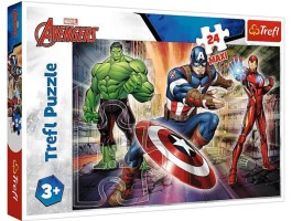 Пазл "У світі Месників", 24 елементи Trefl Disney Marvel The Avengers
