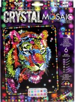 Мозаїка з кольорових кристалів: CRYSTAL MOSAIC Тигр CRM-02-01